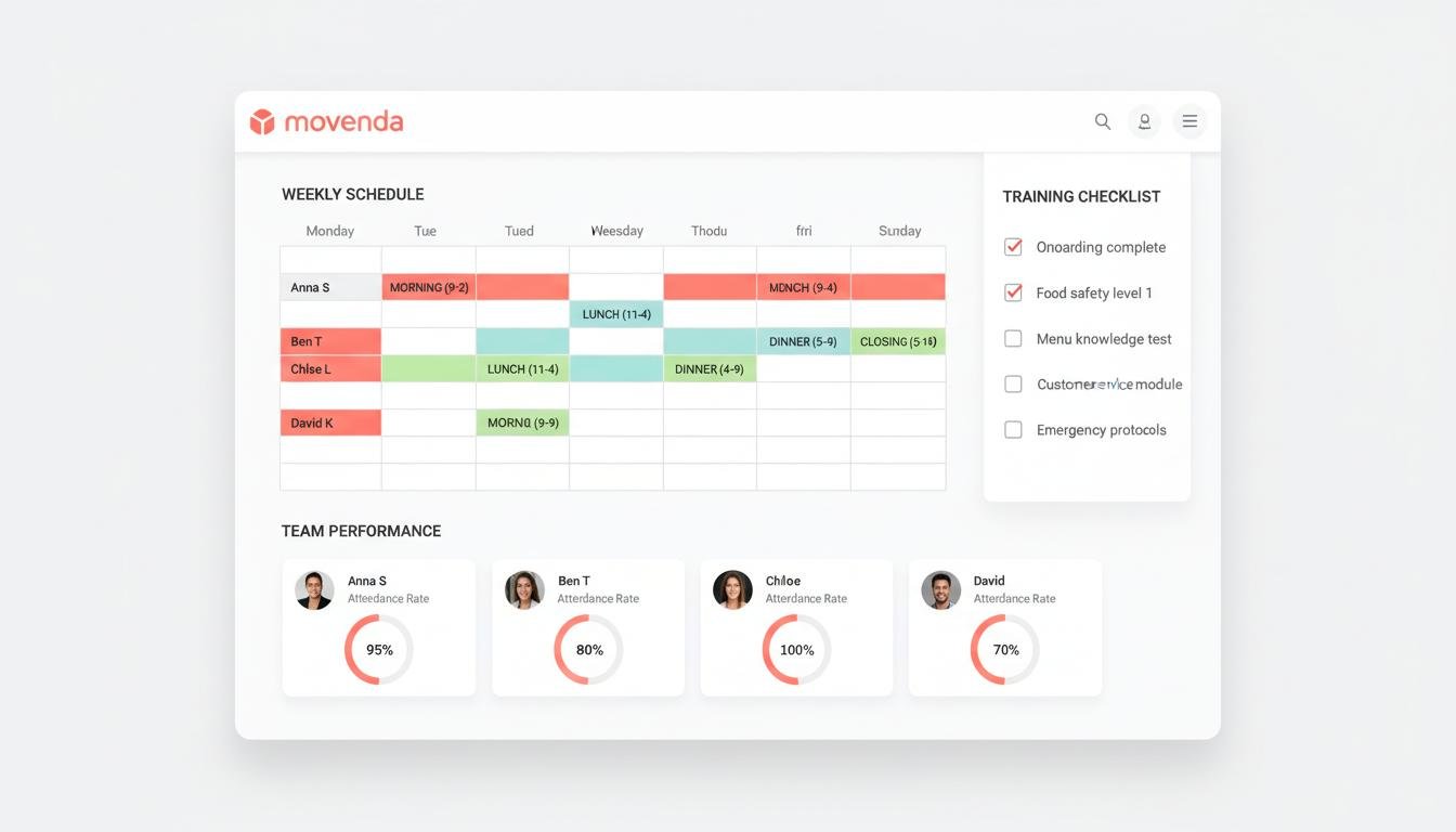 Dashboard de gestão de equipe